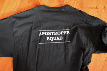 Back of T-Shirt